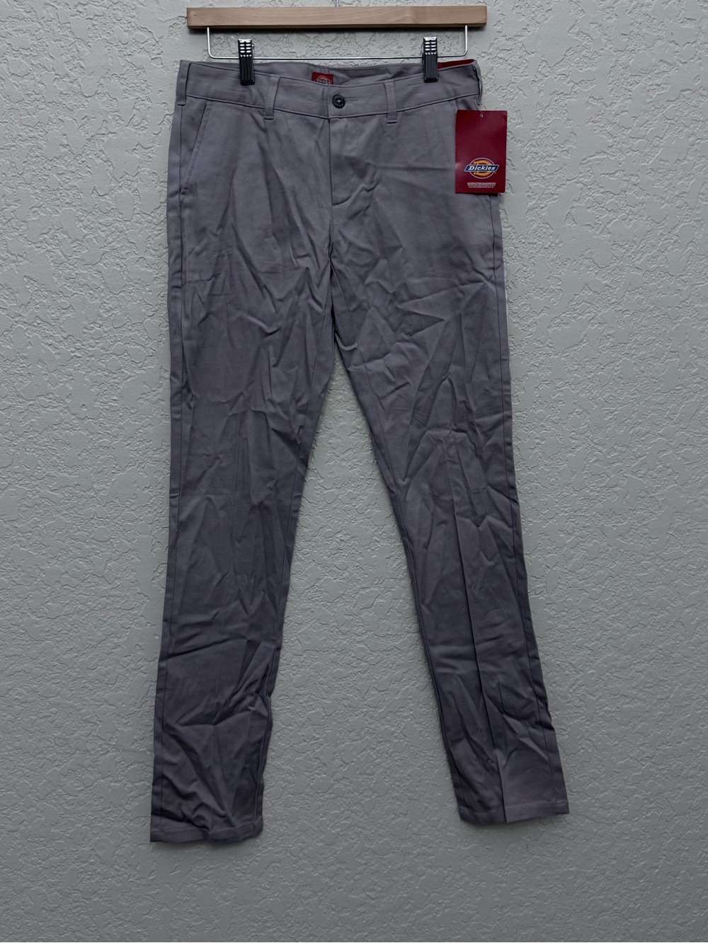 Dickies Women's Gray Straight Leg Jeans